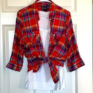 American eagle button down shirt